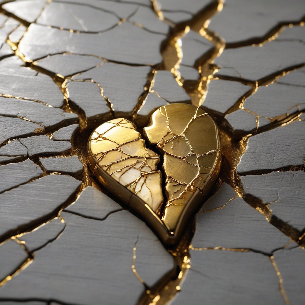 Kintsugi Heart