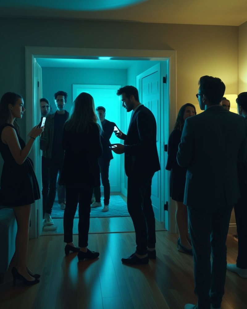 I had a dream there was a guy who was quitting Facebook and I was in his house and just hanging out there like at a party with a bunch of other people but even though he posted he was quitting Facebook he wouldn't come out of his room and he only would send messages back on Facebook. So that seemed kind of weird that he would only respond back on Facebook even though he said he was quitting Facebook.