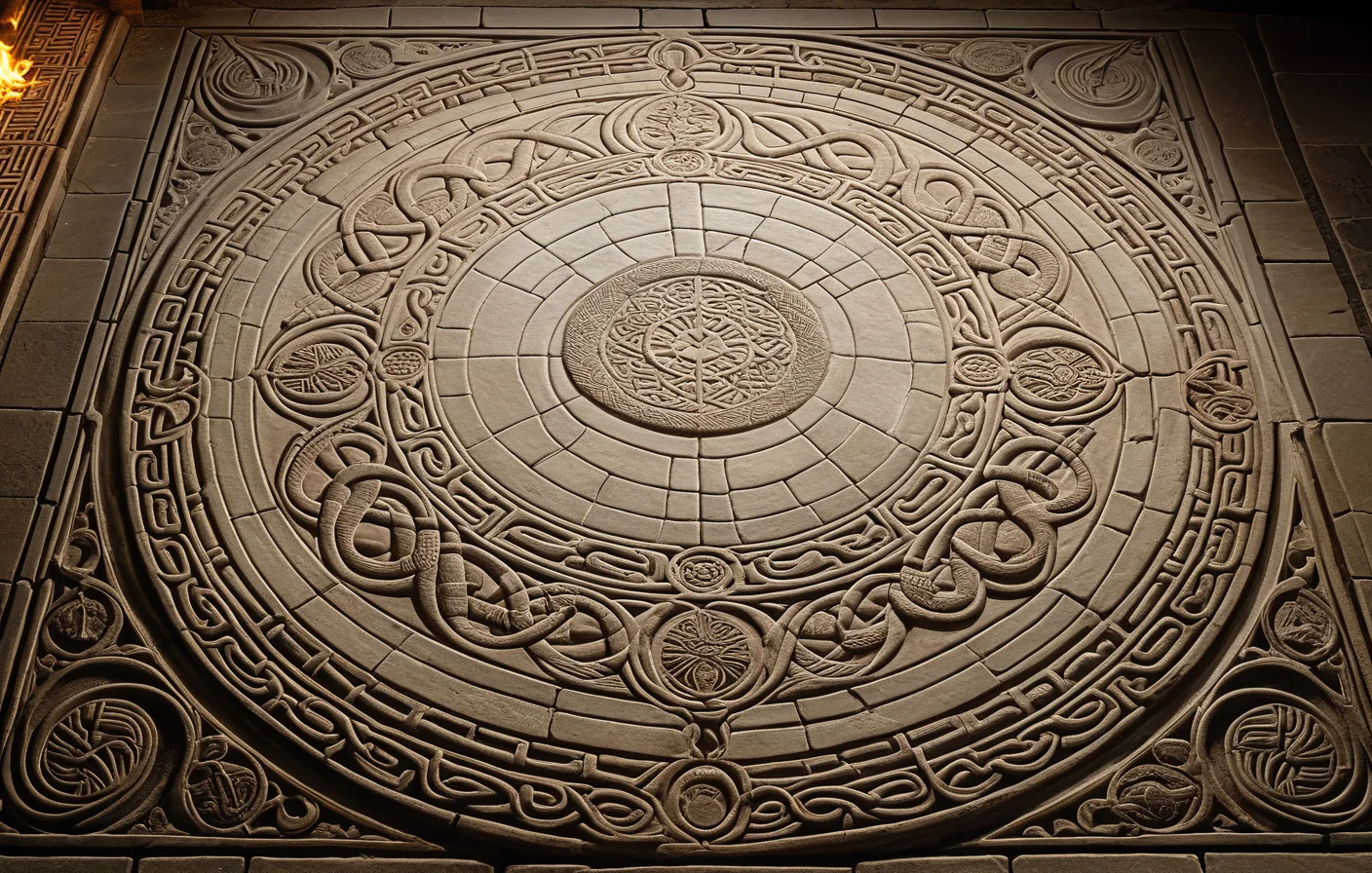 A myth-symbol chart in which recurring dream images connect to mythic scenes across civilizations