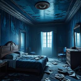 Abandoned Hotel Room