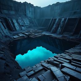 Abandoned Quarry dream symbolism visualization