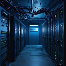 Abandoned Server Room dream symbolism visualization