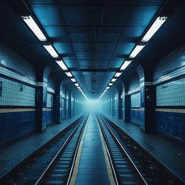 Abandoned Subway Station dream symbolism visualization