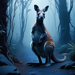 Adventurous Kangaroo dream symbolism visualization