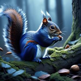 Adventurous Squirrel dream symbolism visualization
