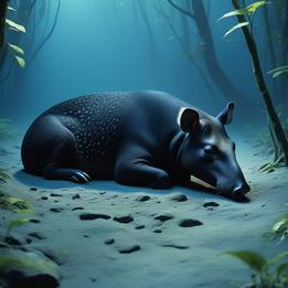 Adventurous Tapir dream symbolism visualization