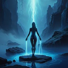 Alkaline dream symbolism visualization