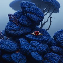 Almandine Garnet dream symbolism visualization