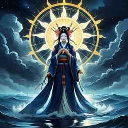 Amaterasu Sun dream symbolism visualization