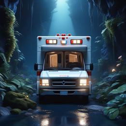 Ambulance dream symbolism visualization