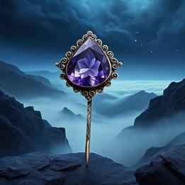 Amethyst Hairpin dream symbolism visualization