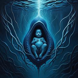 Amniotic dream symbolism visualization