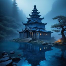 Ancient Monastery dream symbolism visualization