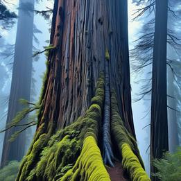 Ancient Redwood dream symbolism visualization