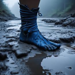 Ankle dream symbolism visualization