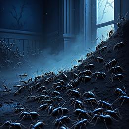 Ant dream symbolism visualization