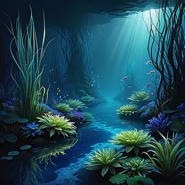 Aquatic Plants dream symbolism visualization