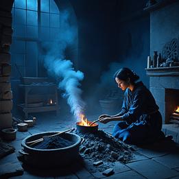 Ashes from the Hearth dream symbolism visualization