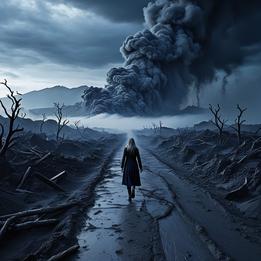 Ashfall dream symbolism visualization