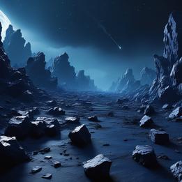 Asteroid Belt dream symbolism visualization