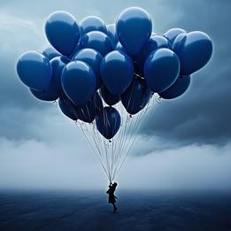 Balloons dream symbolism visualization