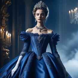 Baroque Gown dream symbolism visualization