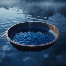 Basin of Water dream symbolism visualization