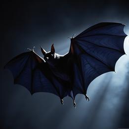 Bat dream symbolism visualization
