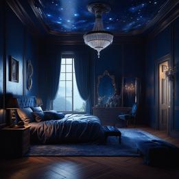 Bedroom dream symbolism visualization