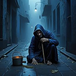 Beggar dream symbolism visualization