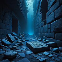 Beneath Old Stones dream symbolism visualization