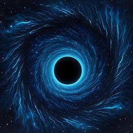 Blackhole dream symbolism visualization