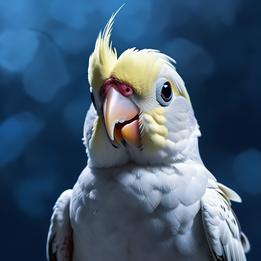 Blissful Cockatiel