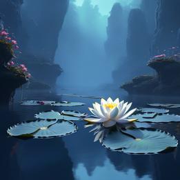Blooming Lotus dream symbolism visualization