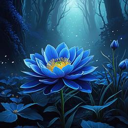 Blossoming flower dream symbolism visualization