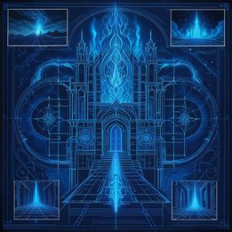Blueprint dream symbolism visualization