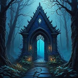 Bramble-Enclosed Sanctuary dream symbolism visualization