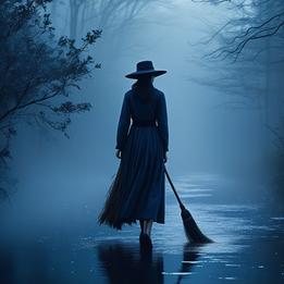 Broomstick dream symbolism visualization