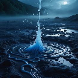 Bubbling Liquid dream symbolism visualization