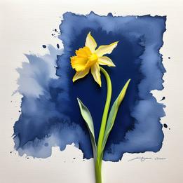Budding Daffodil dream symbolism visualization