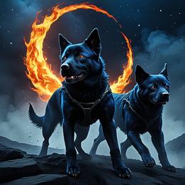 Bulgae Dogs dream symbolism visualization