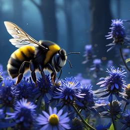 Bumblebee dream symbolism visualization