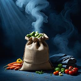 Burlap Sack dream symbolism visualization