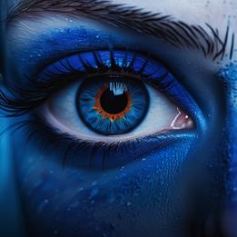 Burning Eyes dream symbolism visualization