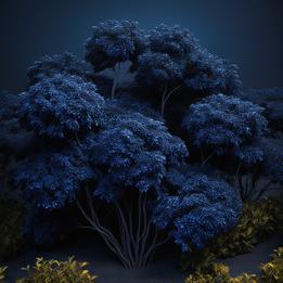 Bushes dream symbolism visualization