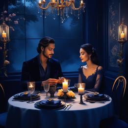 Candlelit Dinner dream symbolism visualization