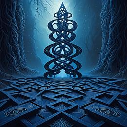 Cantor's Infinity dream symbolism visualization