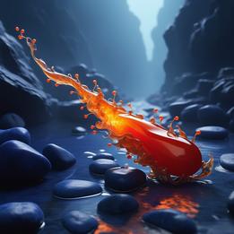 Carnelian Flame dream symbolism visualization