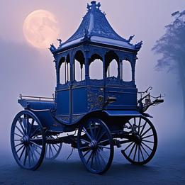 Carriage dream symbolism visualization