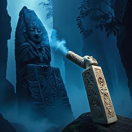 Carved Bone Whistle